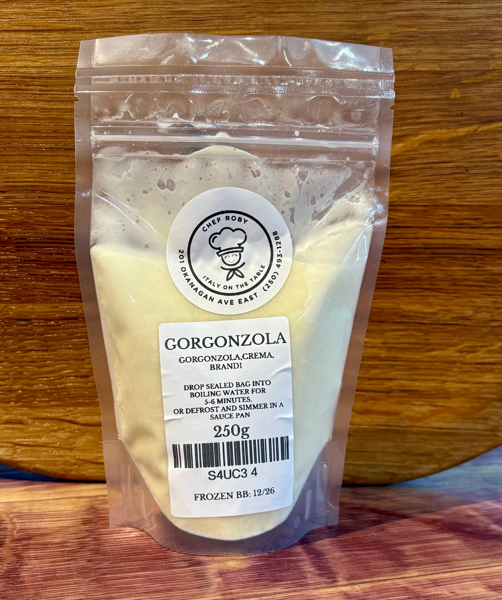 GORGONZOLA SAUCE