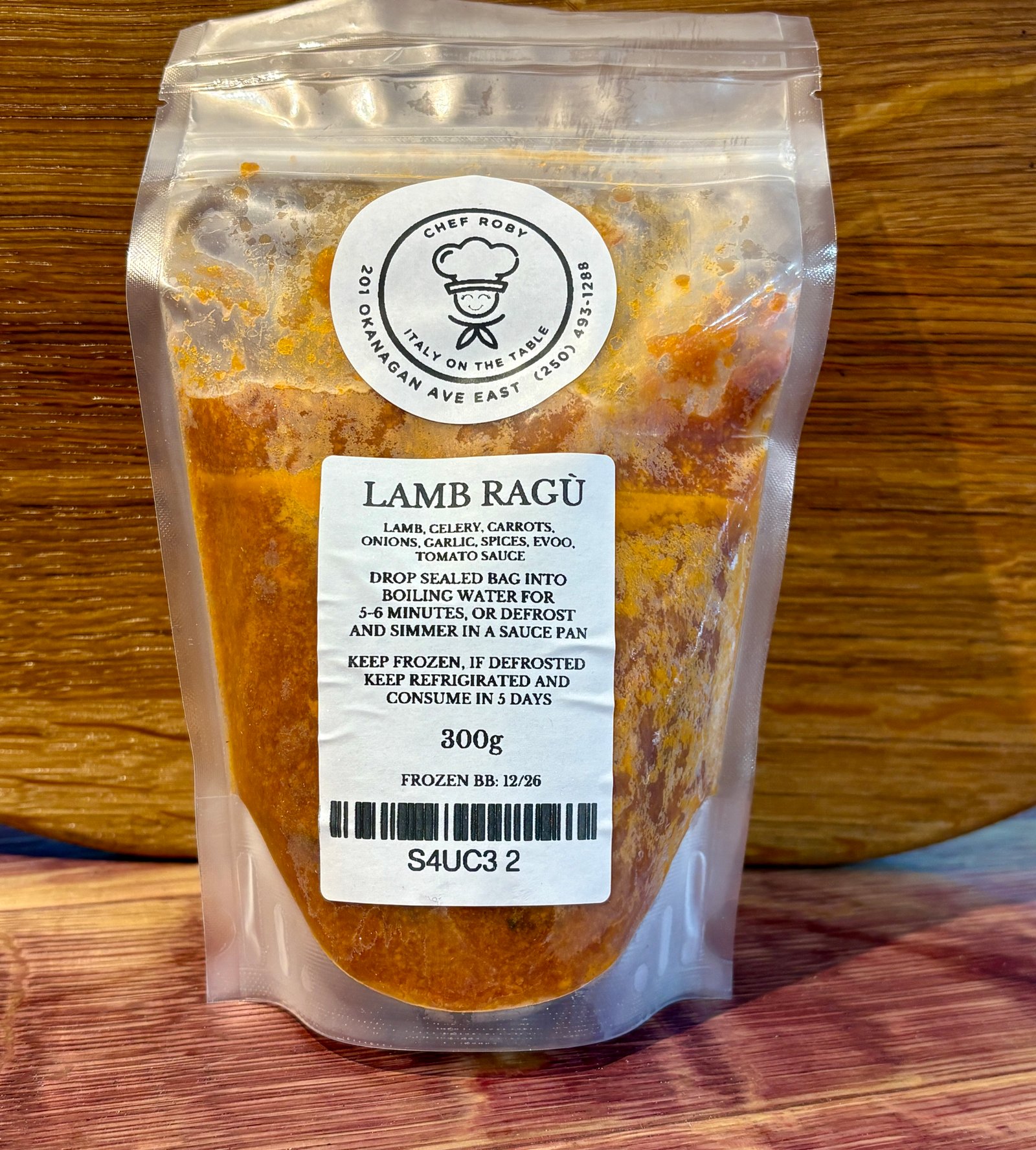 LAMB RAGÙ SAUCE