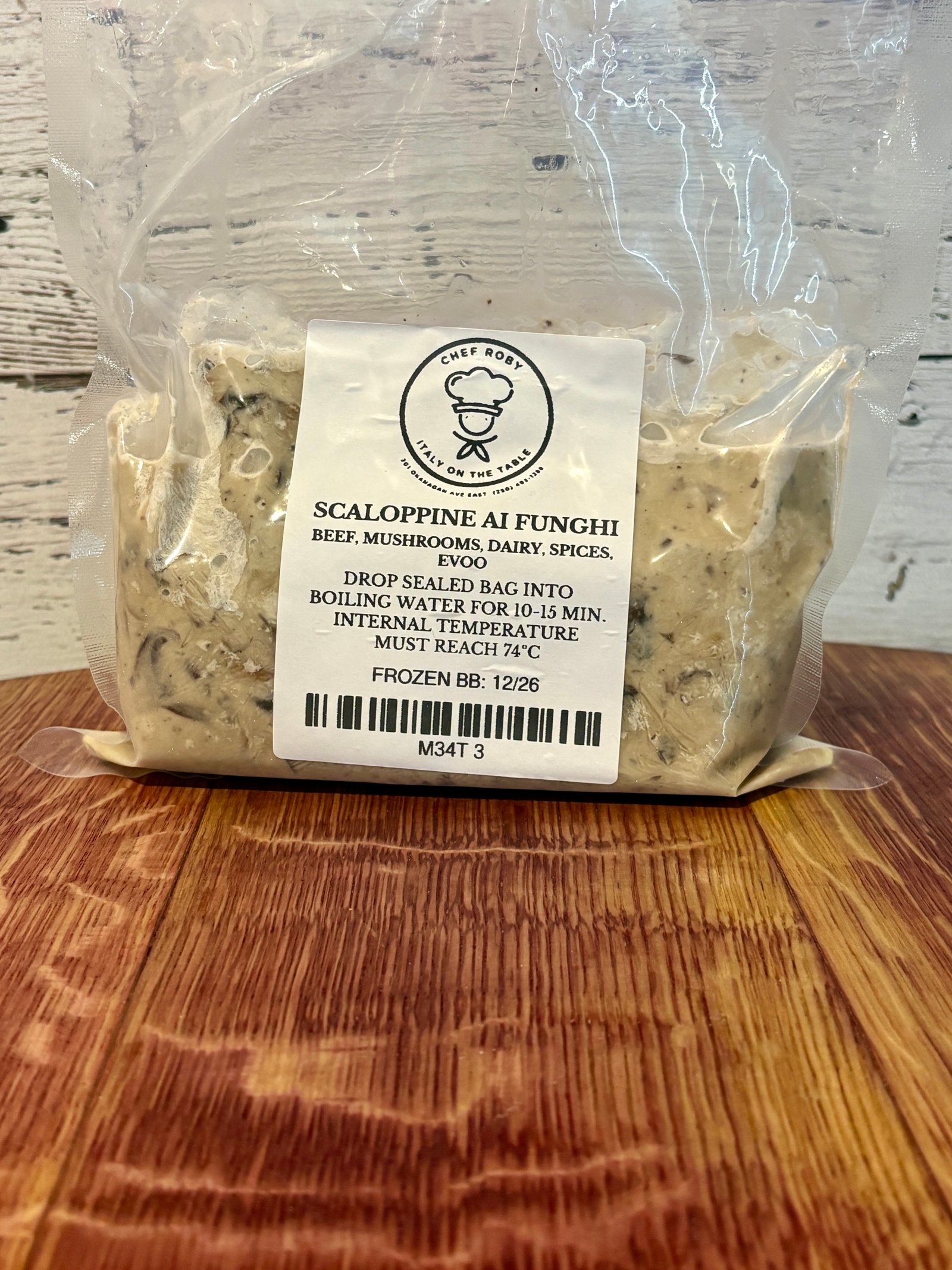 SCALOPPINE AI FUNGHI
