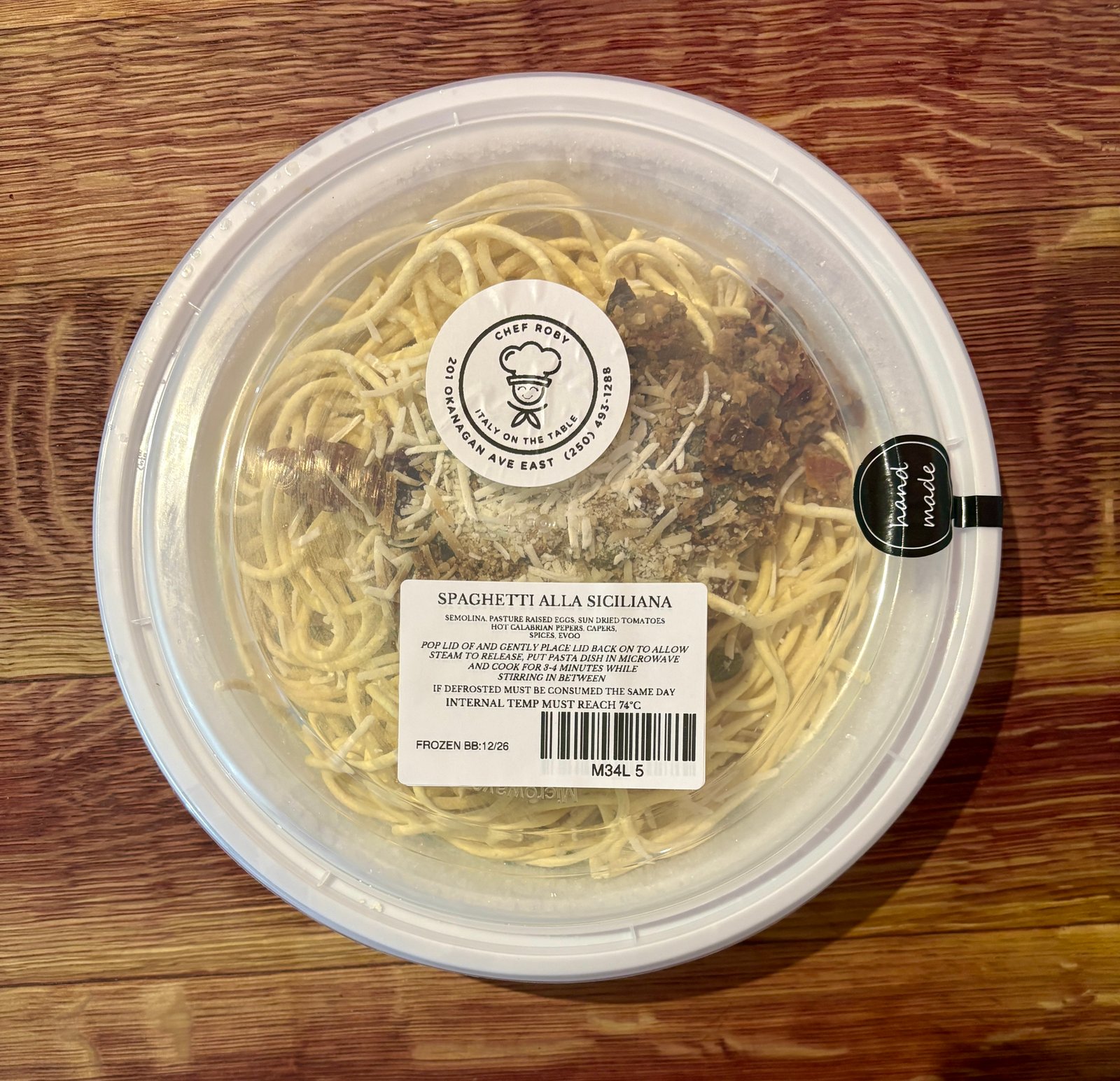 SPAGHETTI ALLA SICILIANA