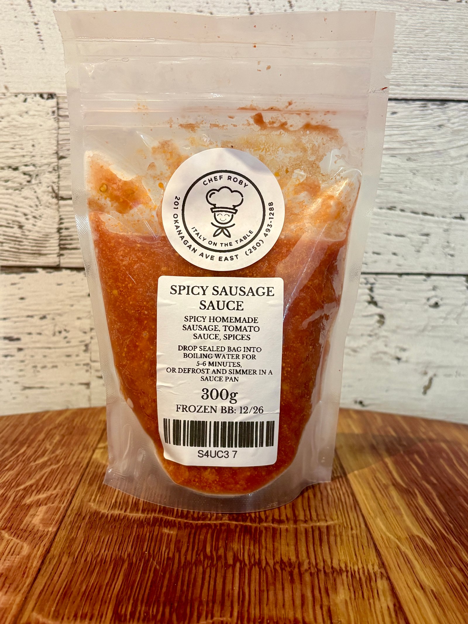 SPICY SAUSAGE SAUCE